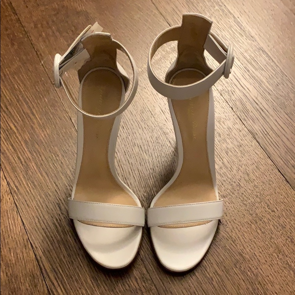 GIANVITO ROSSI Portofino 105 leather sandals - Picture 5 of 8